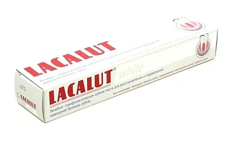Зубная паста Lacalut White, 75мл