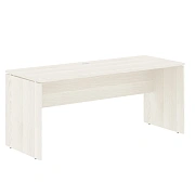 Стол прямой EDST 1767 Ясень Траун/Белый 1760х670х750 EDIS