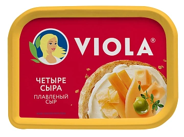 Сыр плавленый Viola четыре сыра 50%, 400г