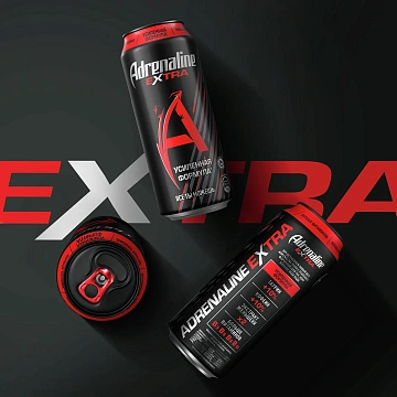 Напиток энергетический Adrenaline Rush Extra, 449мл