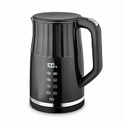 Чайник электрический с двойными стенками BQ (БИ-КЬЮ) KT1801SW, 1,7 л, 2200 Вт, ТЕРМОРЕГУЛЯТОР, черны