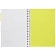 Бизнес-тетрадь 140л,кл,А4,SPIRAL BOOK Салатовый,евросп,обл.пл,раздел.84102
