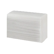 Бумажные полотенца листовые Merida BP2203 листовые, Z-Классик, 1 слой, 200шт, белые, 20 пачек