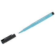 Ручка капиллярная Faber-Castell 'Pitt Artist Pen Brush' цвет 154 светло-кобальтовая бирюза, пишущий узел 'кисть'