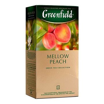 Чай Greenfield Mellow Peach зел, 25пак 1389-10