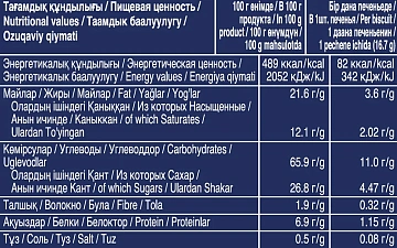 Печенье Mcvitie's Digestives цельнозерновое с молочным шоколадом, 200г