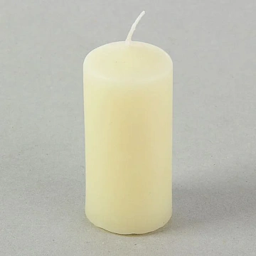 Свеча Metro Professional Столбовая слоновая кость лакированная, 6.3 x 15см