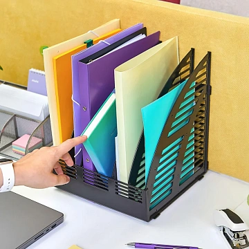 Лоток вертикальный Attache сборный 6 отделени