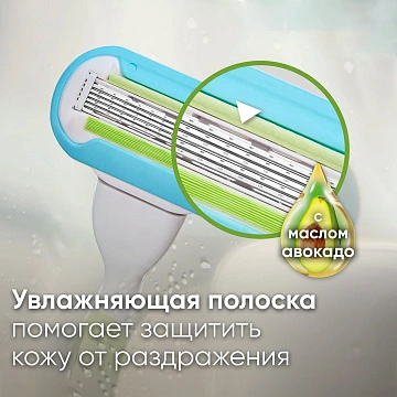 Станок для бритья Gillette Venus Embrace + 1 сменная кассета