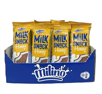 Бисквит Milino пирожное с молочно-медовым кремом, 28г