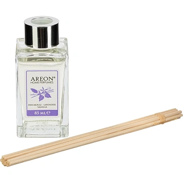 Аромадиффузор AREON STICKS PREMIUM 85 ml. Патчоули-лаванда-ваниль