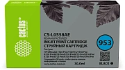 Картридж струйный Cactus CS-L0S58AE 953 черный (30мл) для HP OJ 7720 Pro/7730/7740/8210