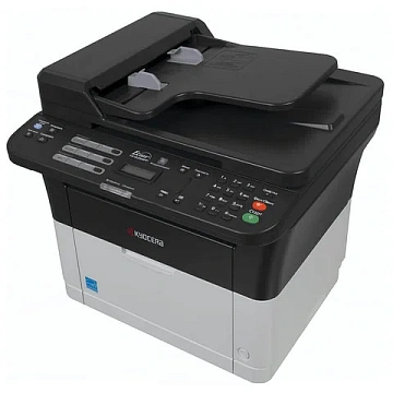 МФУ лазерное KYOCERA FS-1025MFP '3 в 1', А4, 25 стр./мин., 20000 стр./мес., ДУПЛЕКС, АПД, сетевая карта, 1102M63RU2