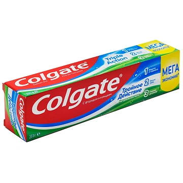 Зубная паста Colgate тройное действие, 150мл