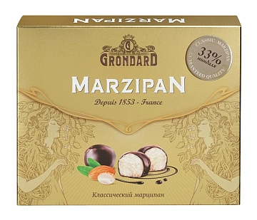 Конфеты Grondard марципановые классические, 126г