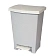 Контейнер для мусора с педалью Rubbermaid 25л, серое, пластик, R052000