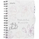 Бизнес-тетрадь А5,140л,кл,спир,плас Attache Selection Flower DreamsBlossom
