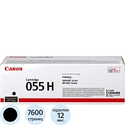 Картридж лазерный Canon 055 H BK 3020C002/004 чер.пов.емк. для MF746Cx
