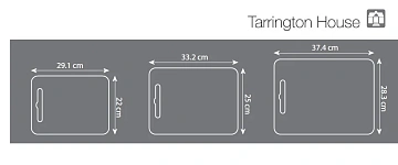 Tarrington House Набор разделочных досок, 3шт
