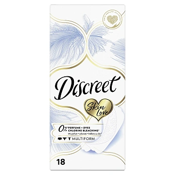 Прокладки ежедневные Discreet Skin Love, 18шт
