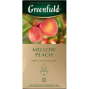 Чай Greenfield Mellow Peach зел, 25пак 1389-10