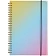 Бизнес-тетрадьAttache Selection Rainbow A5 80л,клетка,спираль145х208мм