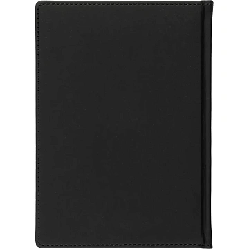 Ежедневник недатированный А5+, 136л, VELVET черный  3-115/04