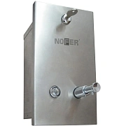 Дозатор для мыла Nofer нерж.сталь 1,2л, 03201.S
