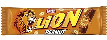 Батончик шоколадный Lion Peanut Bar, 41г