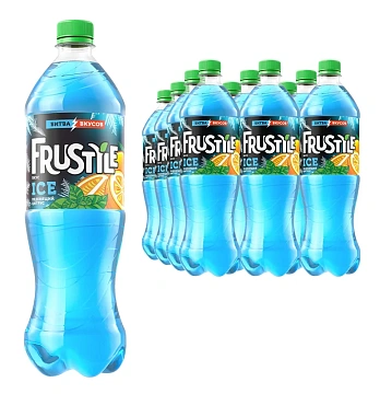 Напиток Frustyle Леденящий цитрус газированный, 1л