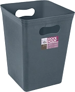 Контейнер для мусора Plast Team Stockholm серый, 15л