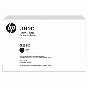 Картридж лазерный HP (CF259X) LaserJet Pro M404n/dn/dw/M428dw/fdn/fdw, №59X, оригинальный, ресурс, 1