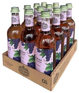 Напиток Абрау Дюрсо Vinonade Pinot Noir газированный, 375мл