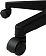 Кресло офисное CH-808AXSN/BLACK, ткань, черное
