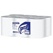 Бумажные полотенца Protissue Premium С222 белые, 2 слоя, H1, 150м