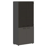 Шкаф комбинированный JHC 85.2 Орех Мокко/Антрацит 856х452х1949 JAY