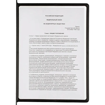 Демосистема настольная А4, 10 панелей, черный