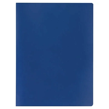 Папка с металлическим скоросшивателем STAFF, синяя, до 100 листов, 0,5 мм, 229224