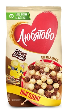 Шарики Любятово Дуо микс, 500г