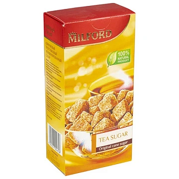 Сахар кусковой тростниковый MILFORD 0,5 кг, 979