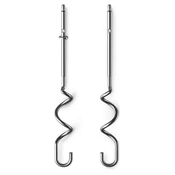 Миксер PHILIPS HR3705/00, 300 Вт, 5 скоростей, 2 венчика, 2 крюка для теста, белый