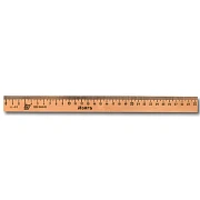 Линейка деревянная 30 см, ЛП-300, МОЖГА, С07, C07