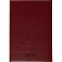 Ежедневник недатированный бордо, А5,143х210мм,180л,ATTACHE MAGNET