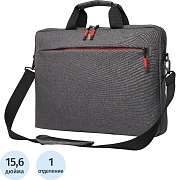 Сумка для ноутбука 15.6, Sumdex City (Red), серая, PON-201GY