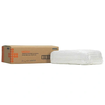 Протирочные салфетки Kimberly-Clark Kimtech auto 38715, микрофибра, 25шт, 1 слой, белые
