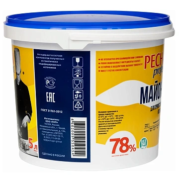 Майонез Pechagin Professional 78%, 5л