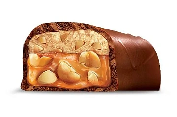 Шоколад молочный Mega Drive арахис-нуга-карамель, 47г