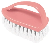 Щетка для одежды/обуви, средняя, 7,5х10,5х5 см, пластик, цвет ассорти, 'Утюжок', YORK, 40020