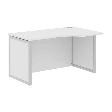 Стол эргономичный XQPCET 149H(R) Белый/Алюминий 1400х900х750 XTEN-QP