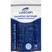 Салфетки универс Luscan, з/блок, 100 шт, 130х170